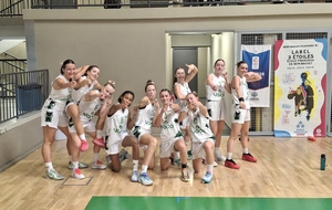 Après un repas au gymnase,  une balade en équipe à la fête de la fourme, les filles ont remporté leur match contre l’horme 115 à 14 avec un très bon état d’esprit relevé par le coach adverse. Plus qu'un match la semaine prochaine et l'accession au niveau régionale sera actée.  