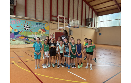 Une visite de prestige pour l entraînement !