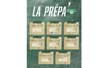 La saison 2026-2027 commence !