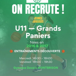 Recrutement U11GP