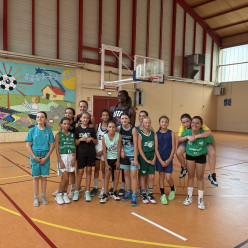 Une visite de prestige pour l'entraînement !