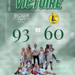 Victoire U15-2 Entente : 93 - 60
