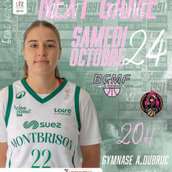 Next Game ! BCMF vs Champagne Basket